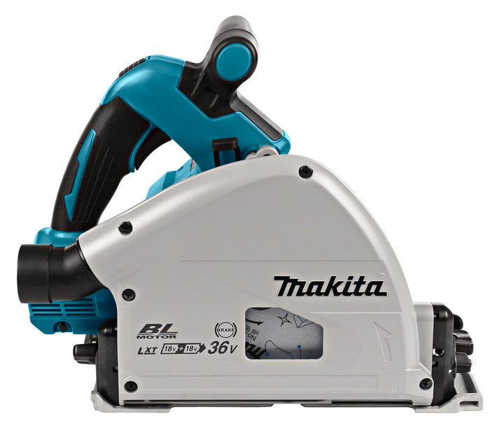 Makita DSP600ZJ 2x18 V Invalcirkelzaag 165 mm (accu cirkelzaag)