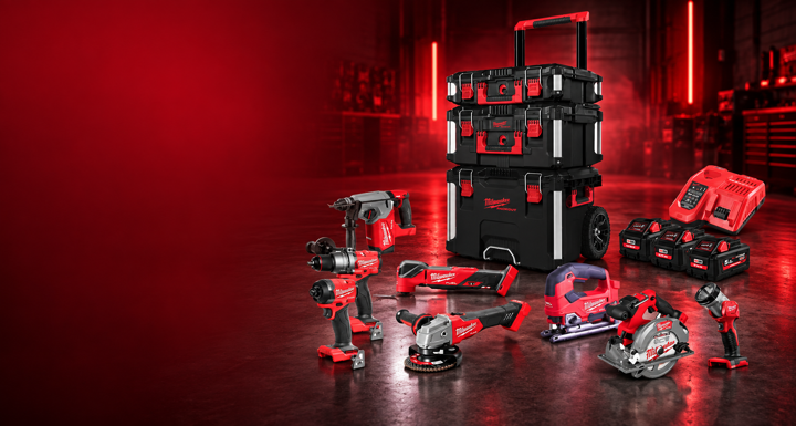 Milwaukee M18 8-delige Powerpack